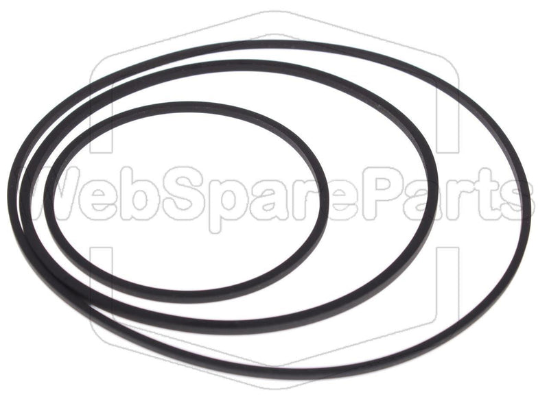 Belt Kit For Video Cassette Recorder SEG VCR-1000 - WebSpareParts