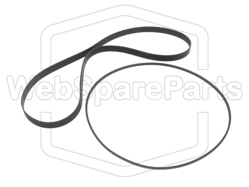 Belt Kit For Cassette Deck Akai CS-F9 - WebSpareParts