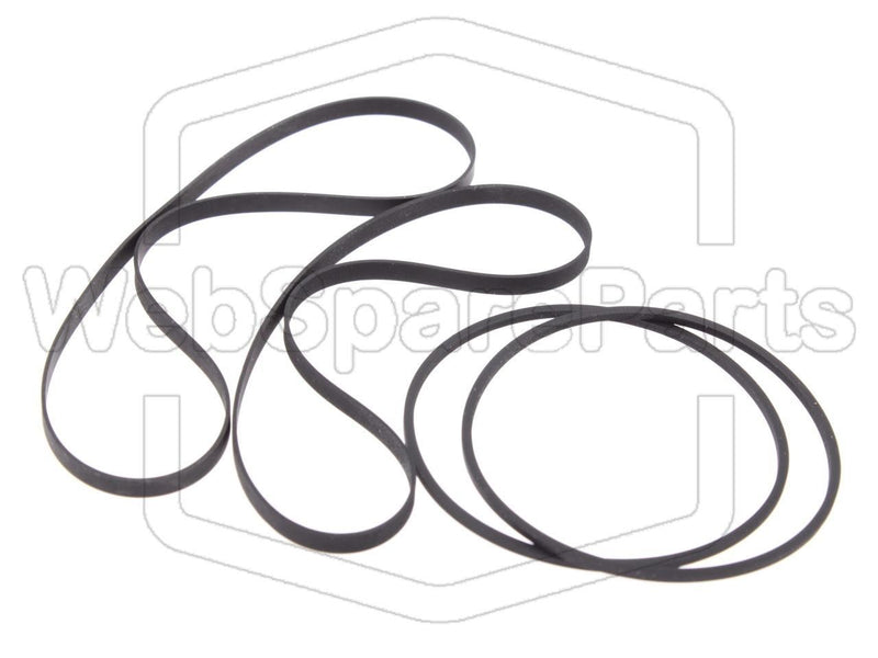 Belt Kit For Cassette Player Sony MHC-MG510AV - WebSpareParts