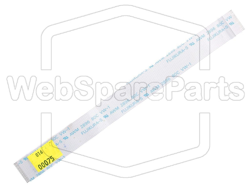 20 Pins Flat Cable L=223mm W=21.15mm - WebSpareParts