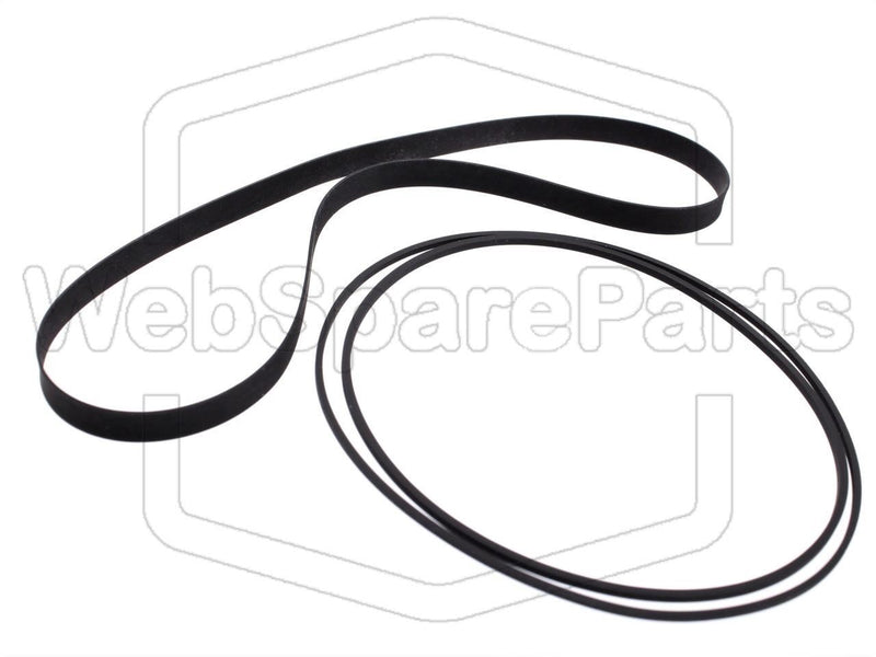 Belt Kit For Cassette Deck Teac CX-350 - WebSpareParts