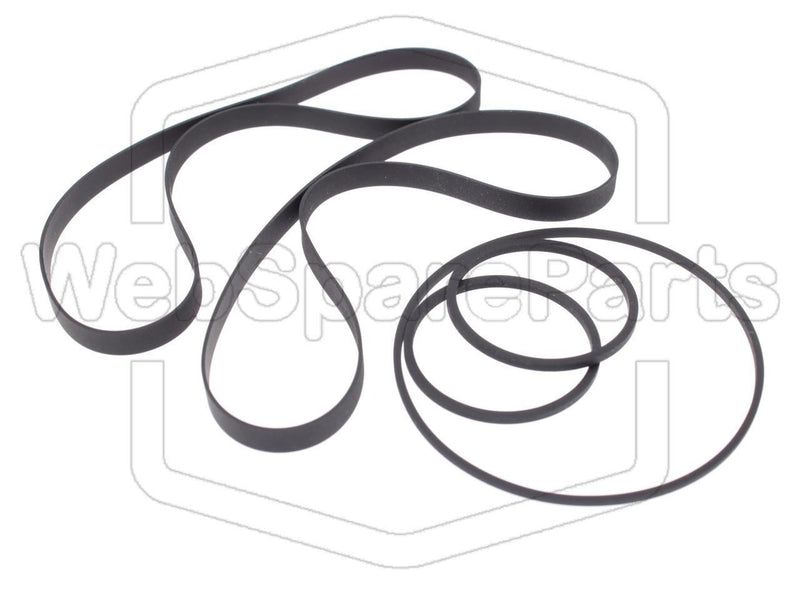 Belt Kit For Cassette Player Sony TC-W320S - WebSpareParts