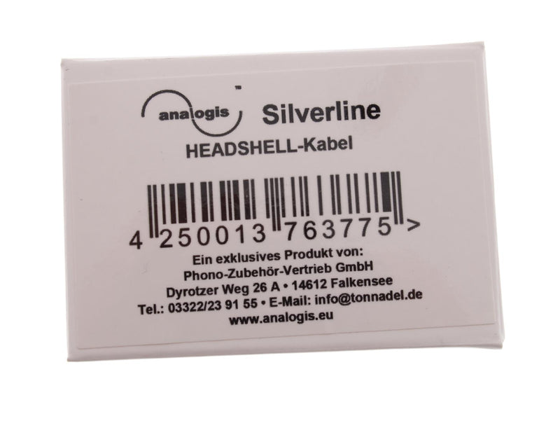 Cartridge wires, Headshell Rewiring kit Silver Line - WebSpareParts