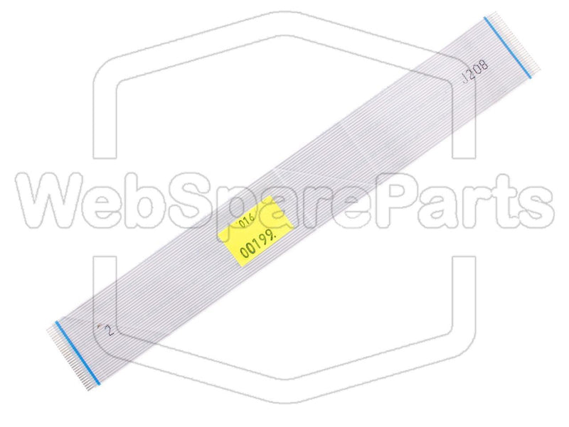 30 Pins Flat Cable L=218mm W=31.10mm - WebSpareParts