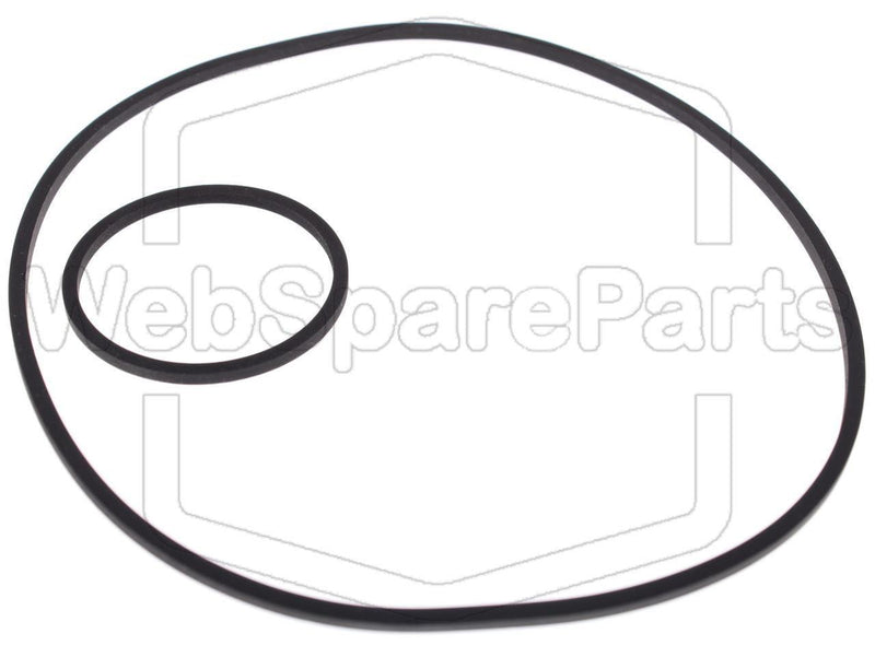 Belt Kit For Video Cassette Recorder Saba VR-6839 - WebSpareParts