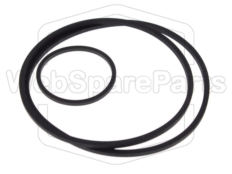 Belt Kit For Video Cassette Recorder Fisher FVH-P50 - WebSpareParts