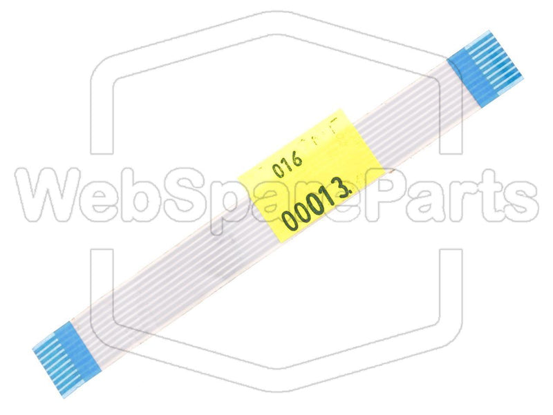 9 Pins Flat Cable L=115mm W=12.60mm - WebSpareParts
