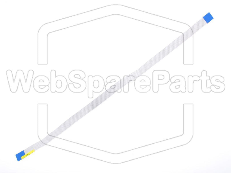 9 Pins Flat Cable L=400mm W=12.65mm - WebSpareParts