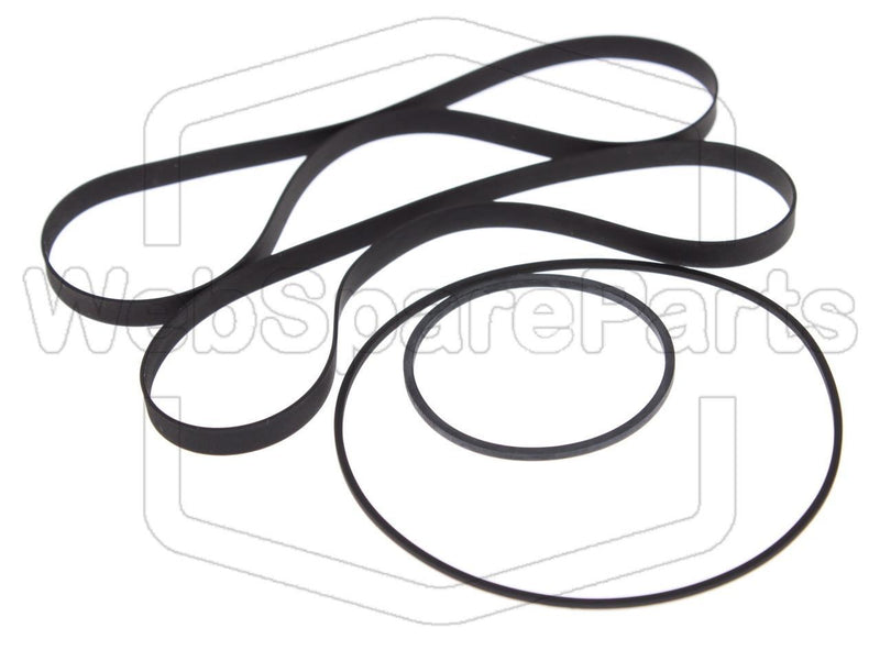 Belt Kit For Cassette Player Sony TC-K81 - WebSpareParts