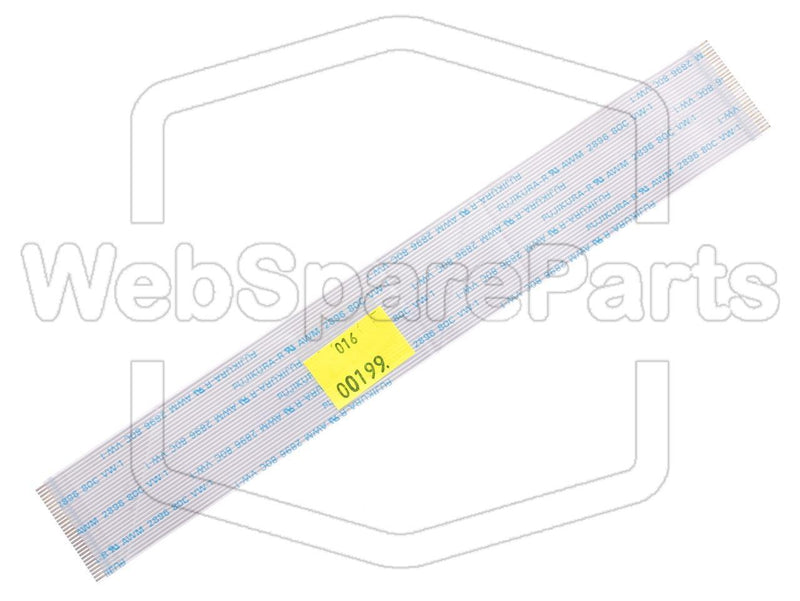 30 Pins Flat Cable L=218mm W=31.10mm - WebSpareParts
