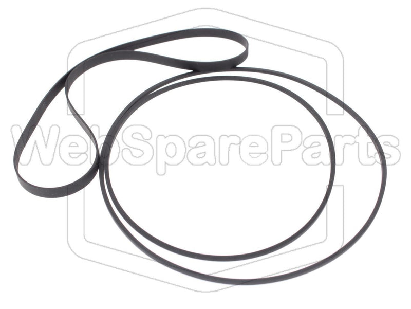 Belt Kit For Cassette Player Sony TC-K4 - WebSpareParts
