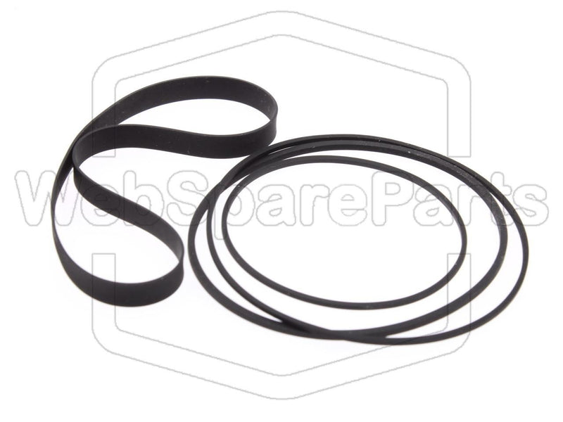 Belt Kit For Cassette Player Sony TC-FX335 - WebSpareParts