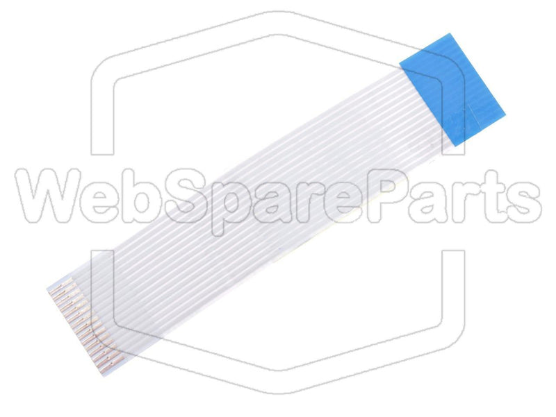 15 Pins Inverted Flat Cable L=76mm W=16.30mm - WebSpareParts