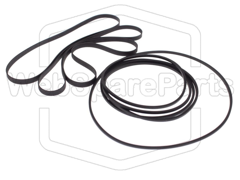 Belt Kit For Cassette Player Sony HTC-V5550 - WebSpareParts