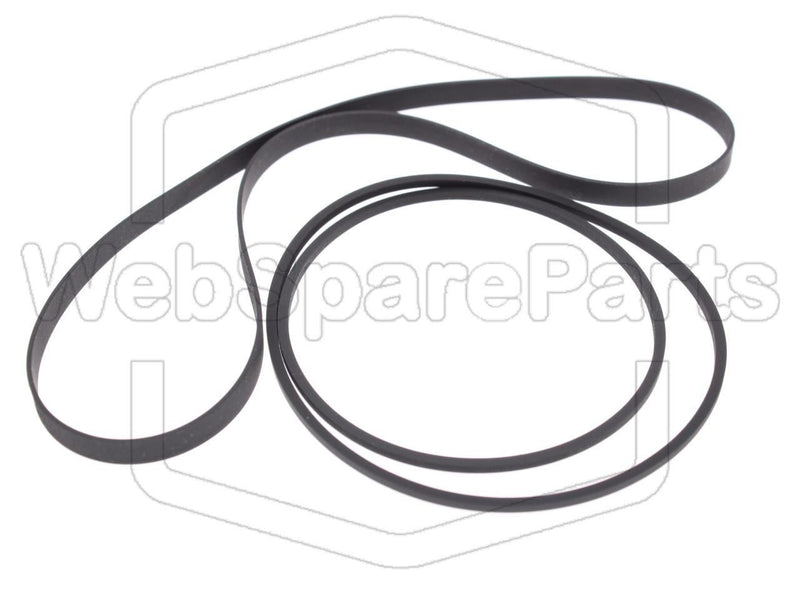 Belt Kit For Cassette Deck Sharp RT-103 - WebSpareParts