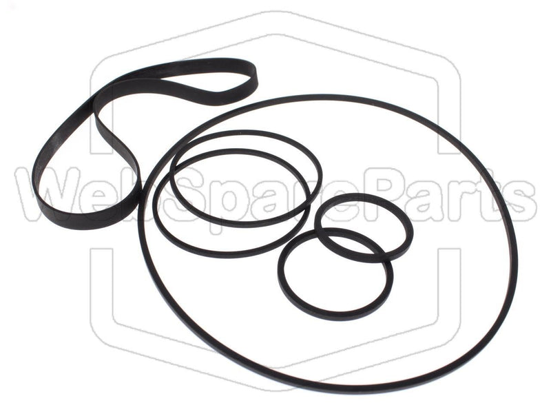 Belt Kit For Video Cassette Recorder GEC V-4004 - WebSpareParts