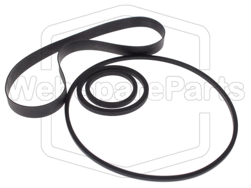 Belt Kit For Video Cassette Recorder Orion VH-2496 HF - WebSpareParts