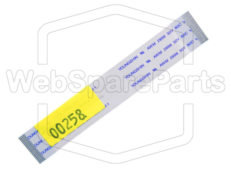 26 Pins Flat Cable L=78mm W=13.53mm - WebSpareParts