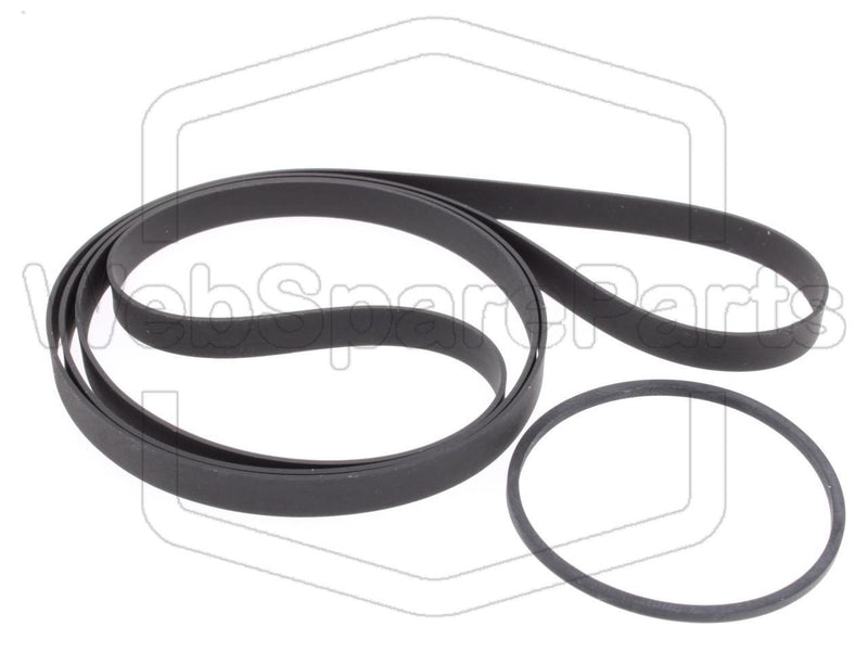 Belt Kit For Turntable Record Player Pioneer PL-L90 - WebSpareParts