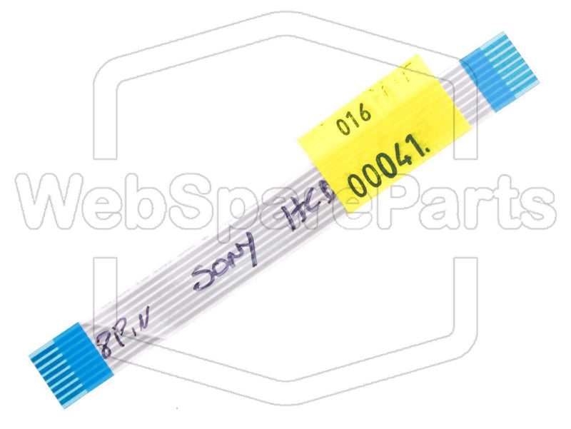 8 Pins Flat Cable L=100mm W=11.22mm - WebSpareParts