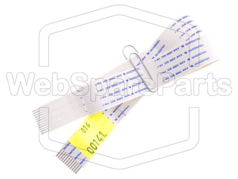 12 Pins Inverted Flat Cable L=410mm W=16.4mm - WebSpareParts
