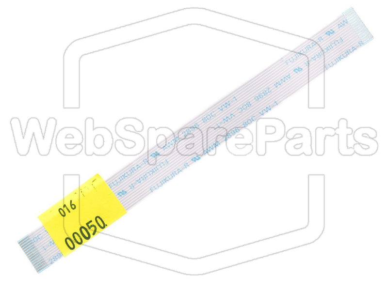 15 Pins Flat Cable L=135mm W=12.80mm - WebSpareParts