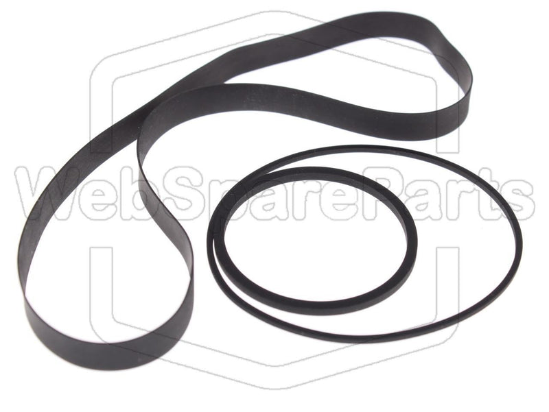 Belt Kit For Video Cassette Recorder JVC HR-2200 Portable - WebSpareParts