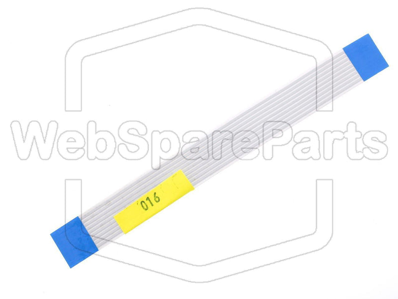 9 Pins Flat Cable L=120mm W=12.65mm - WebSpareParts