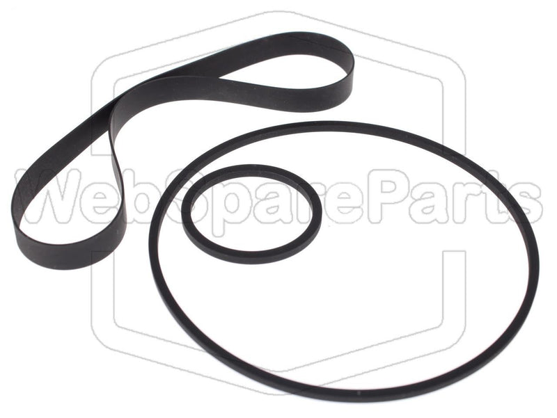 Belt Kit For Video Cassette Recorder Amcol VIP-1300 - WebSpareParts