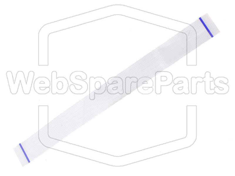 19 Pins Flat Cable L=202mm W=20.14mm - WebSpareParts