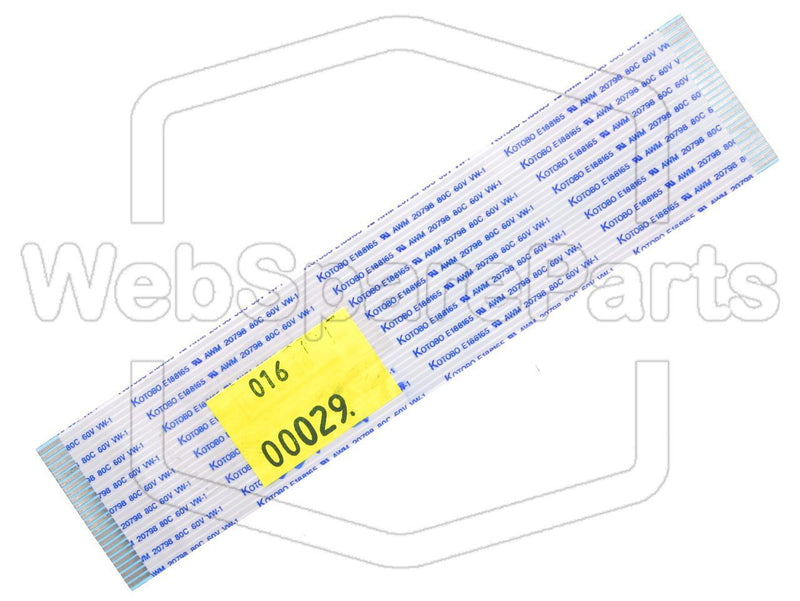 26 Pins Flat Cable L=120mm W=27mm - WebSpareParts