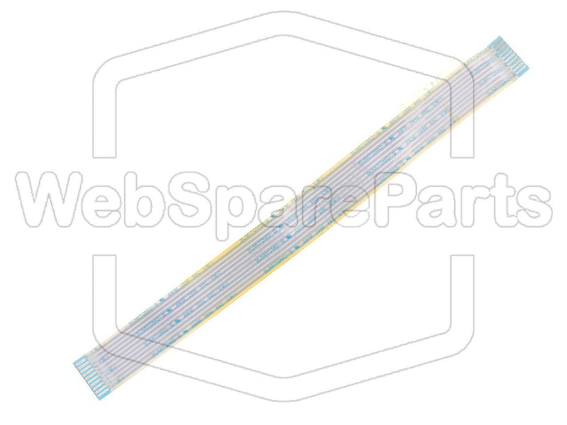 10 Pins Flat Cable L=159mm W=13.8mm - WebSpareParts