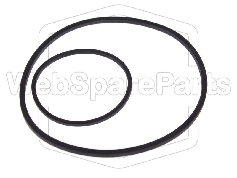 Belt Kit For Camcorder Philips VKR-6820 VHS Movie - WebSpareParts