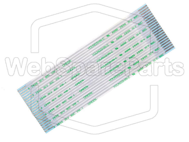 21 Pins Flat Cable L=80mm W=27.50mm - WebSpareParts