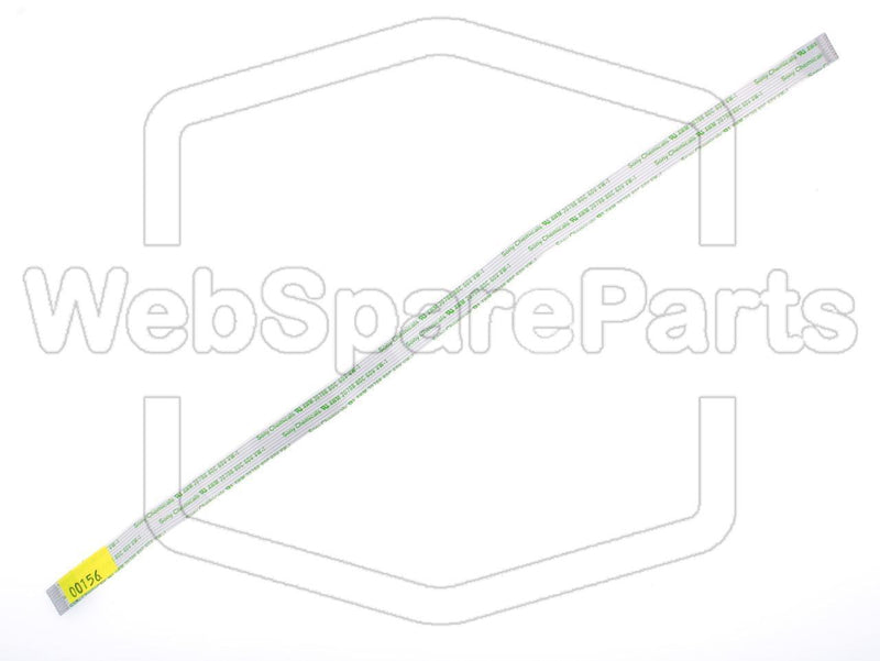 9 Pins Flat Cable L=400mm W=12.65mm - WebSpareParts