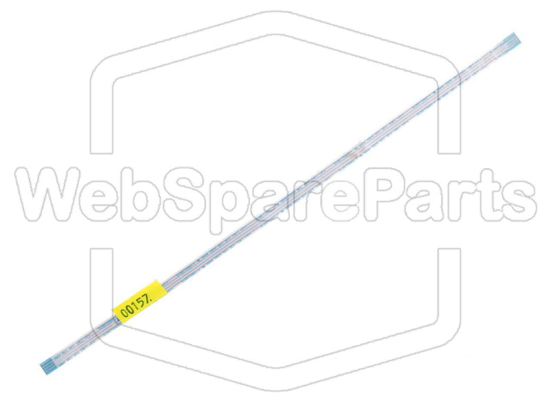 4 Pins Flat Cable L=270mm W=6.4mm - WebSpareParts