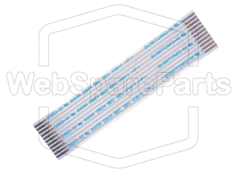 11 Pins Flat Cable L=65.20mm W=15mm - WebSpareParts