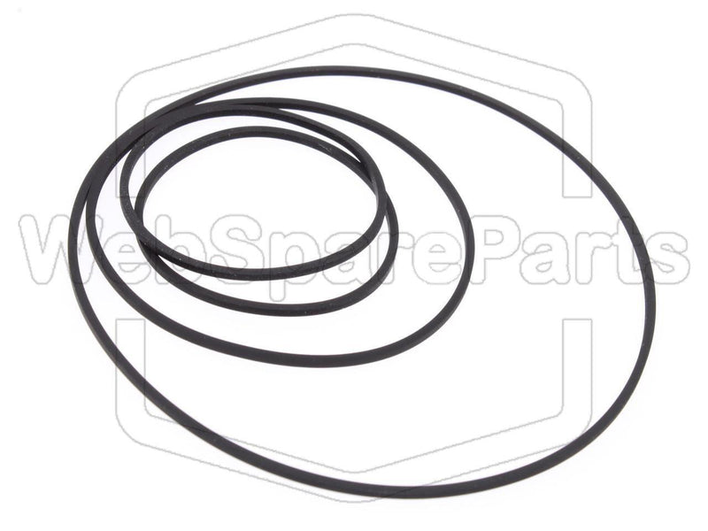 Belt Kit For Cassette Player Panasonic SA-AK27 - WebSpareParts