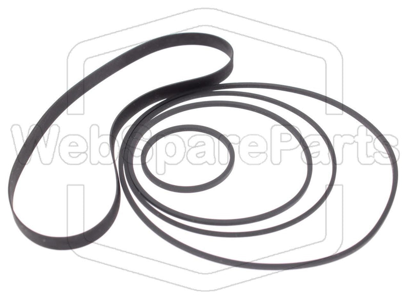 Belt Kit For Cassette Player Luxman K-210 - WebSpareParts