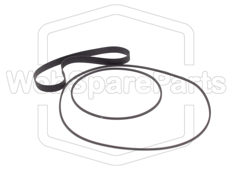 Belt Kit For Cassette Deck Sansui SC-3003 - WebSpareParts