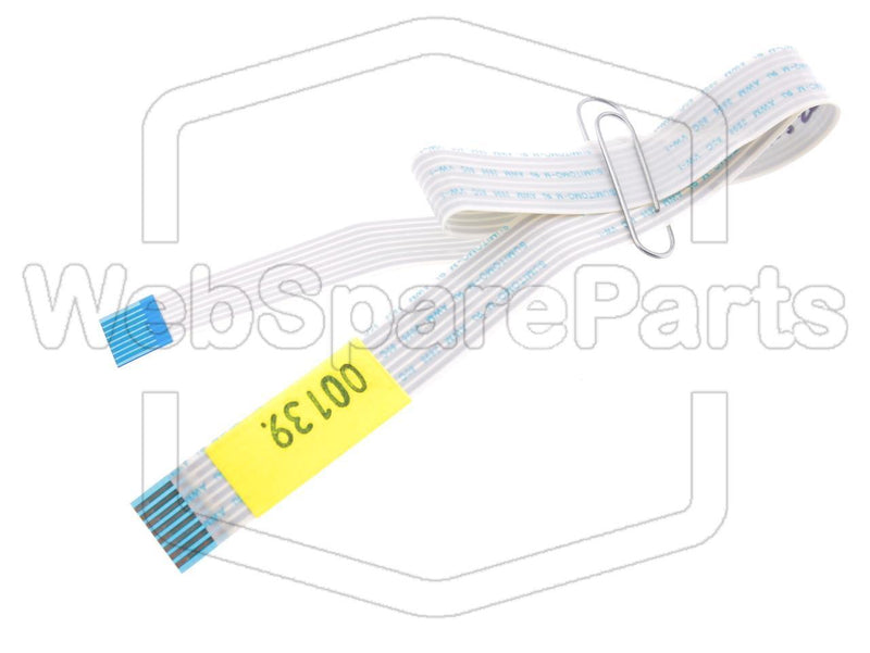 8 Pins Flat Cable L=381mm W=11.30mm - WebSpareParts