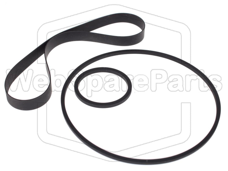 Belt Kit For Video Cassette Recorder Samsung SVX-301 - WebSpareParts