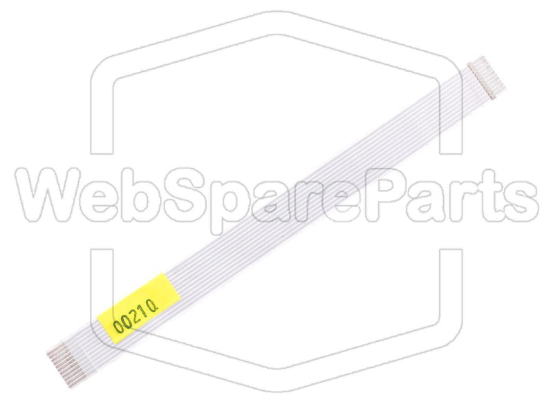 11 Pins Flat Cable L=175mm W=15.05mm - WebSpareParts