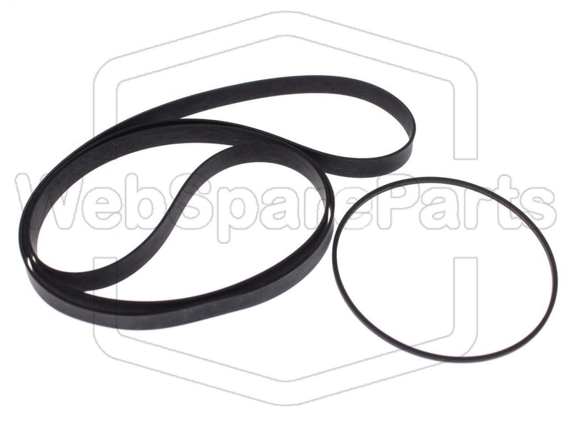 Belt Kit For Cassette Deck Mitsubishi Z-20 - WebSpareParts