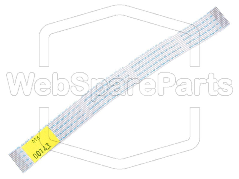 12 Pins Flat Cable L=200mm W=16.4mm - WebSpareParts