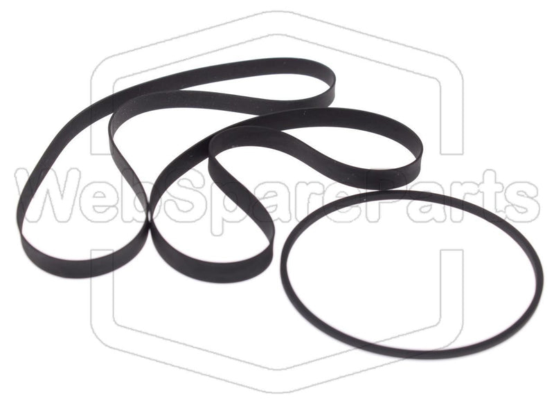 Belt Kit For Cassette Deck Pioneer CT-91A - WebSpareParts