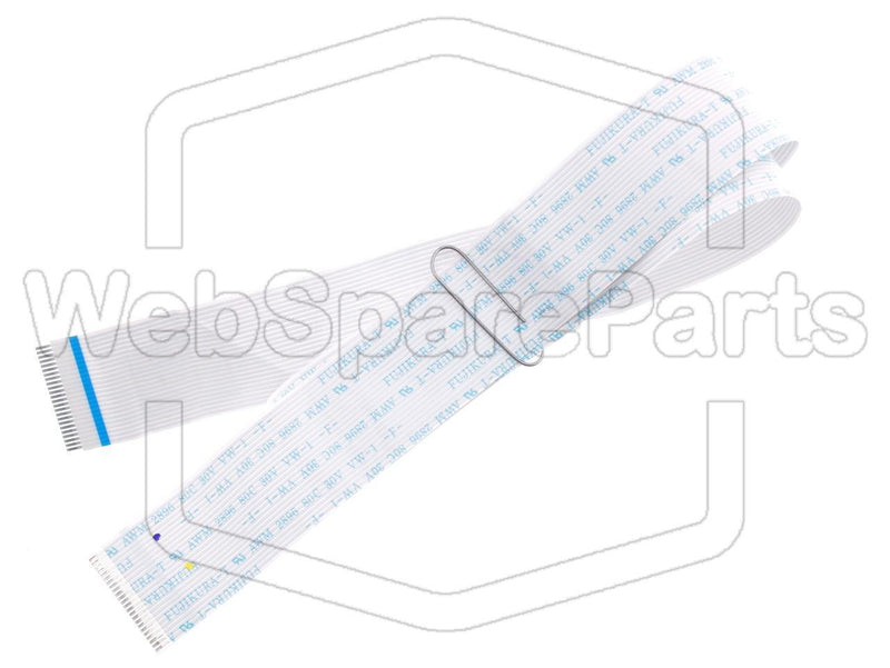 24 Pins Flat Cable L=625mm W=25.10mm - WebSpareParts