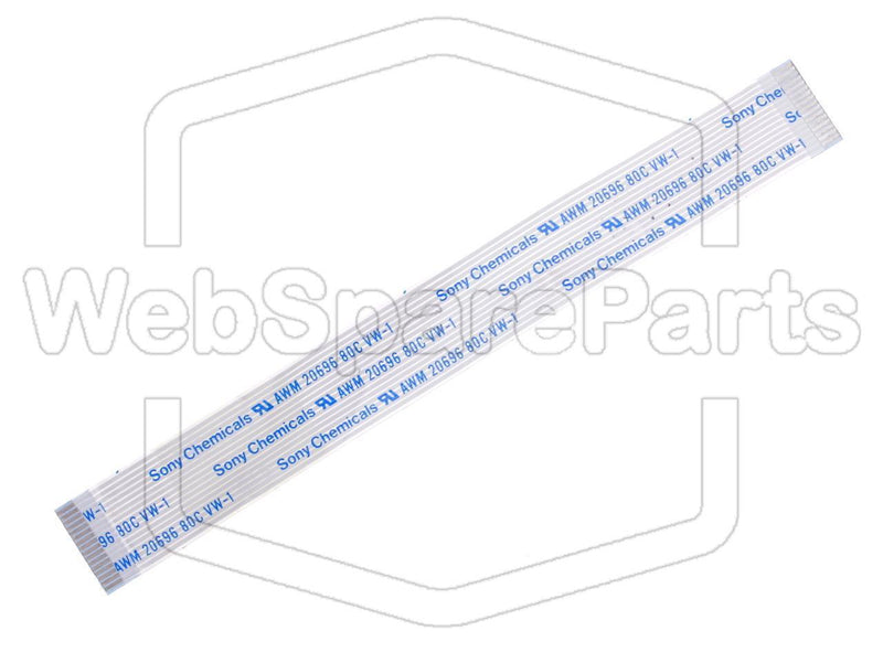 16 Pins Flat Cable L=147mm W=17.10mm - WebSpareParts