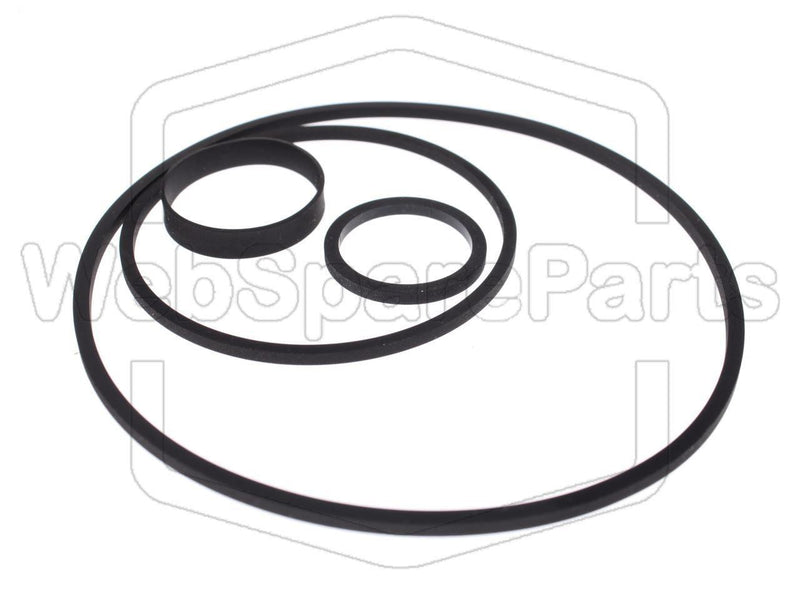 Belt Kit For Video Cassette Recorder Panasonic AG-1000 - WebSpareParts