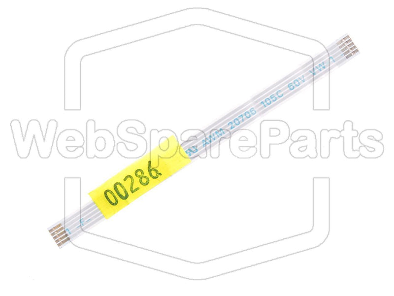 5 Pins Flat Cable L=88mm W=6.05mm - WebSpareParts